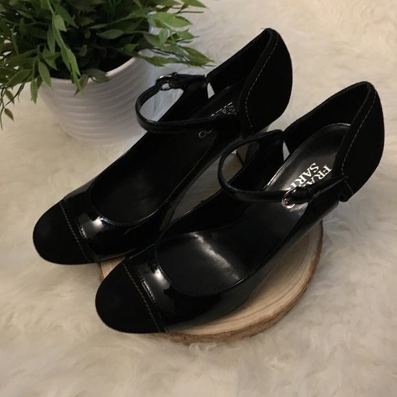 👠 Franco Sarto Ankle-Strap Heels - NIB - Size 8 - Picture 3 of 8